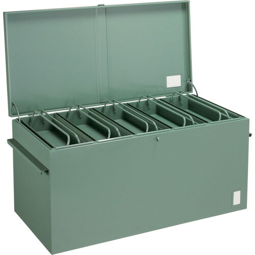 【貨物輸送別途】【直送品】TRUSCO 大型車載用物の具箱 中皿付 1200X600X600 F-1260