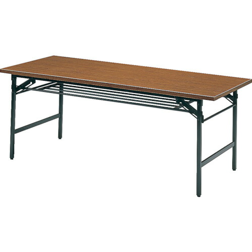 【貨物輸送別途】【直送品】TRUSCO 折りたたみ話し合い時刻表 1800X900XH700 チーク 1890