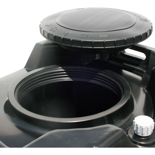 【貨物輸送別途】【直送品】スイコー スーパーローリータンク1000L用黒フタ(本体別売) SLT1000_FUTA_BK