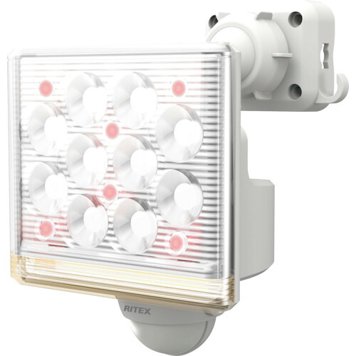 ライテックス 12W1灯 無償性手式 LED検出器ともし火 遠隔操作付 LED-AC1015