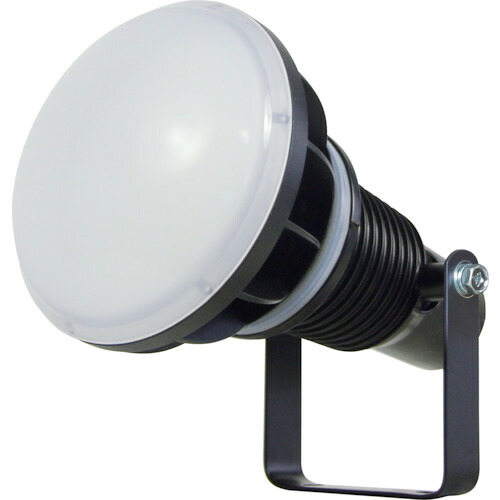日動 エコビックLED投光照明器50W 常設型 昼白いこと 電話線1.5m 本体黒 AFL-E50J-BK