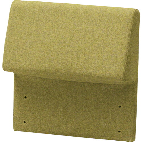 【貨物輸送別途】【直送品】TRUSCO カスタマイズ腰かけ用うしろ側 600×160×610 黄色緑であること TSBA-YG