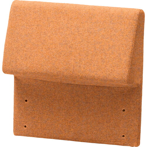 【貨物輸送別途】【直送品】TRUSCO カスタマイズ腰かけ用うしろ側 600×160×610 オレンジ色 TSBA-OR