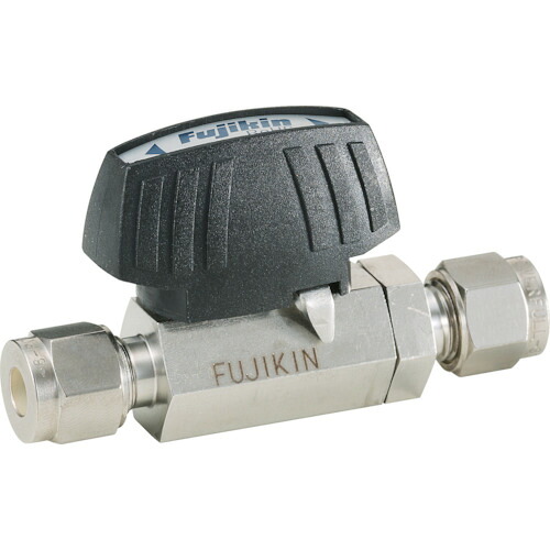 フジキン ステンレス鋼製3.92MPa V-Lok継手付ボール弁 PUBV-94-6.35-V 10,216円