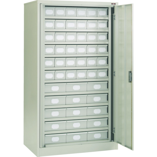 【送料別途】【直送品】TRUSCO フリッパードアーキャビネット 1010X650XH1780 引出付 FPD-6010A
