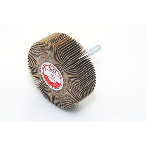 MURAKO 軸付フラップ金具無し 外径60 幅20 軸径6mm 80# 10個 KN6020:80