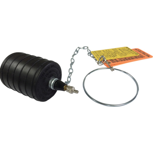 【貨物輸送別途】【直送品】カン手道具 管内止水設備 シングルサイズ・テストボール65粍 270-108