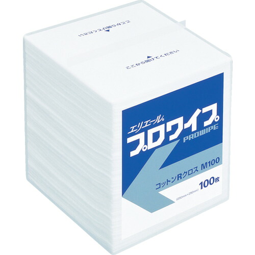 【送料別途】【直送品】エリエール プロワイプ コットンRクロス M100 30パック入 623221