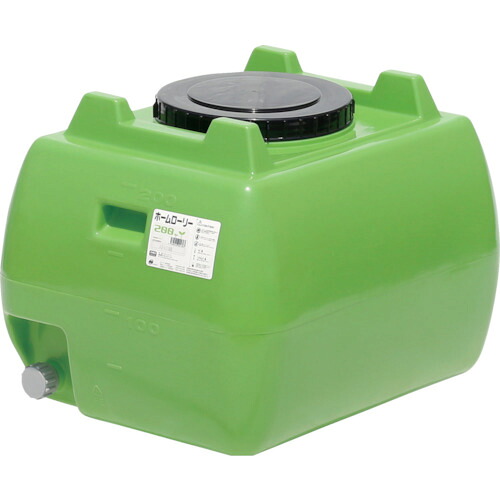 【送料別途】【直送品】スイコー ホームローリータンク200 緑 (フタ含む) HLT-200(GN) 14,428円