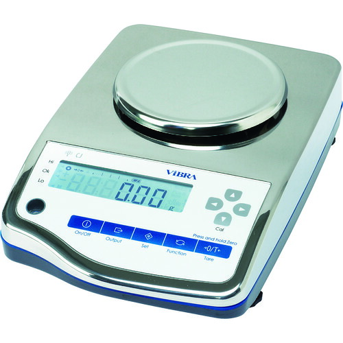 ViBRA CJ-220:高適確さ陰電子天びん(雨合羽・防塵型)220g CJ-220