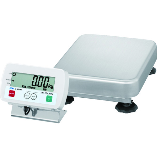 【送料別途】【直送品】A&D 防水型デジタル台はかり 60kg/10g SE60KBM