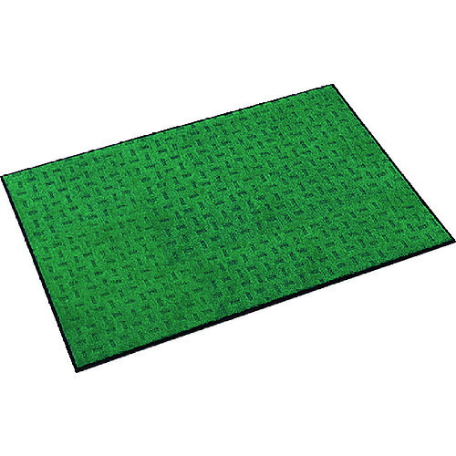 【貨物輸送別途】【直送品】テラモト 雨ふり用つや消し エコレインマット 緑であること 900×1500粍 MR-026-146-1