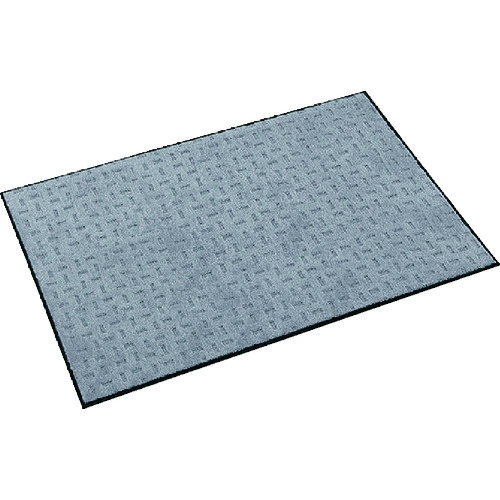 【貨物輸送別途】【直送品】テラモト 雨ふり用つや消し エコレインマット 薄墨色 900×1500粍 MR-026-146-5
