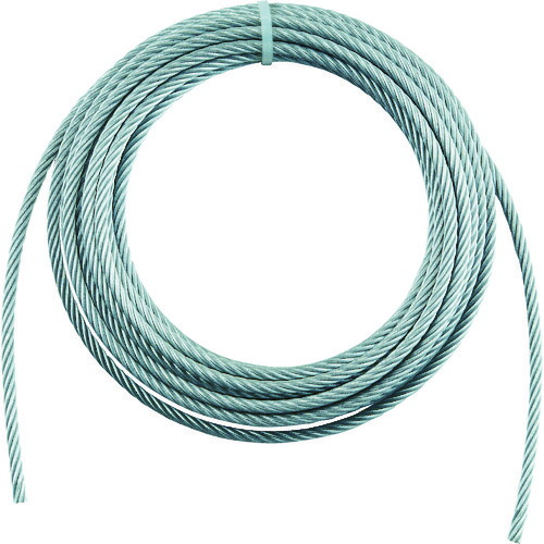TRUSCO 手動轆轤用針金Φ6X20m用(切りっ放し) WW6-20 電動工具本体-DIY・工具-その他