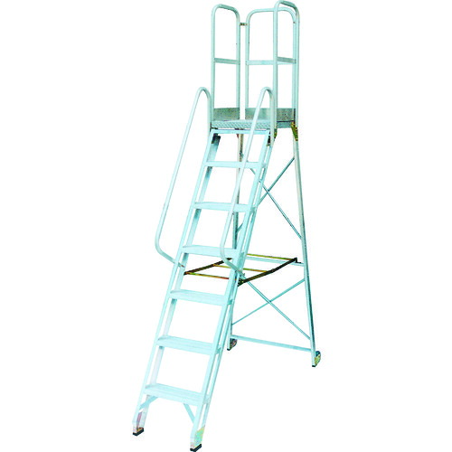 【貨物輸送別途】【直送品】ナカオ 御役目用踏台7段2.1m A-121