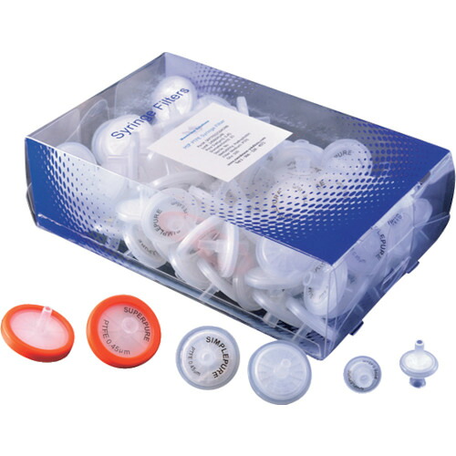 大阪ケミカル MSシリンジフィルター PTFE(疎水性)(100個入) 大いさ25粍 PTFE025045 安全・保護用品-DIY・工具-花・ガーデン・DIY