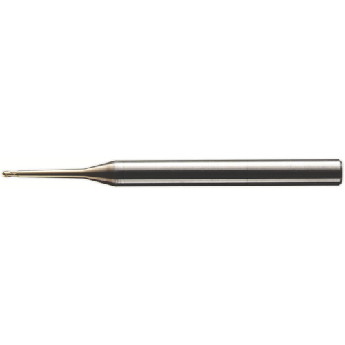ユニオンツール 超硬エンドミルテーパネックボールR0.1×TN角1.3°X1.5 HTNB20020153 DIY・工具-花・ガーデン・DIY-電動・エア工具用アクセサリー