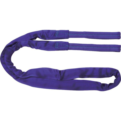 TESAC ブルースリングソフトE形(両端アイタイプ)荷重1t 全長3m TBSE1.0TX3M