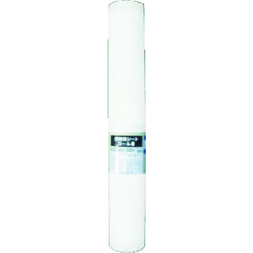 【貨物輸送別途】【直送品】ユタカメイク 白防炎腰掛け渦状文(染みわたる型) 0.9m×50m B-WF095