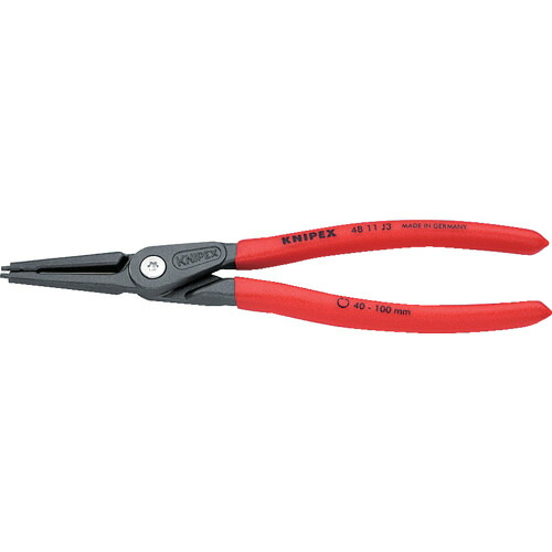 KNIPEX 穴用スナップリングプライヤー 40-100mm 4811-J3