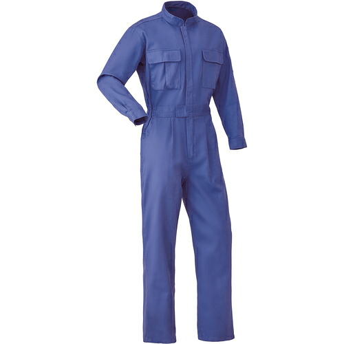 スリー火竜 つなぎ服20000-001ネイビーブルー-M 20000-001-M 安全・保護用品-その他