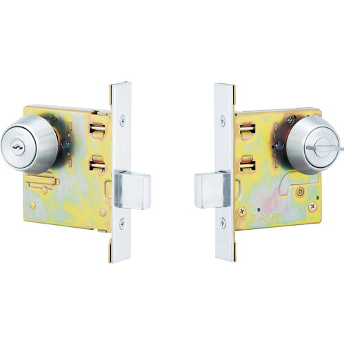 MIWA 本締錠 DA-1 シリンダーU9バックセット64mmケース深さ85mm扉厚33～42mm TRDA-164
