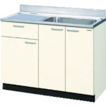 【貨物輸送別途】【直送品】LIXIL 流し台 GKF-S120MYNL
