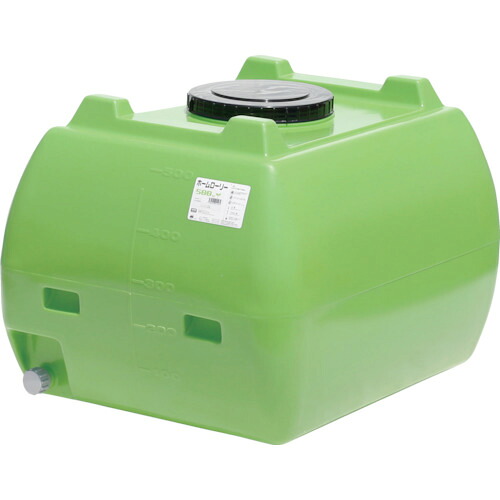 【貨物輸送別途】【直送品】スイコー ホームローリータンク500 緑 (フタ含む) HLT-500(GN)