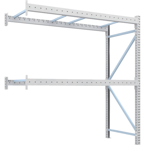 【送料別途】【直送品】TRUSCO 重量パレットラック1トン2300×1000×H2500連結 1D-25B23-10-2B|工具屋「まいど!」