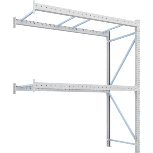 【送料別途】【直送品】TRUSCO パレットラック2トン用2500X1100XH3000 2段 連結 2D-30B25-11-2B|工具屋「まいど!」