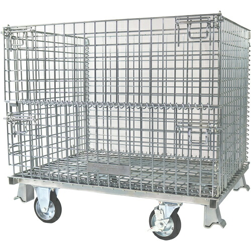 【貨物輸送別途】【直送品】サンキン メッシュ調色板 150粍キャスター付 1000×800×950 SC-3S