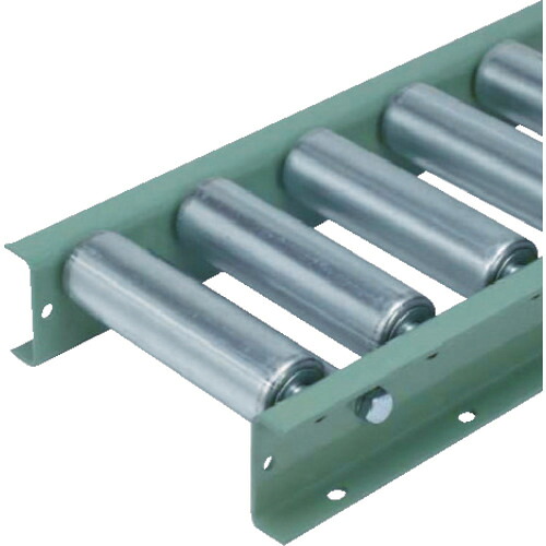 【送料別途】【直送品】タイヨー φ57.2(2.3)スチールローラコンベヤ ピッチ75mm幅300mm E5723-300-75-2000