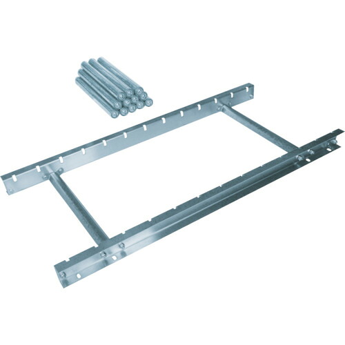 【送料別途】【直送品】三鈴 スロットインSUSローラコンベヤMUS型Ф38×1T 幅400 1.5M MUS38-400715