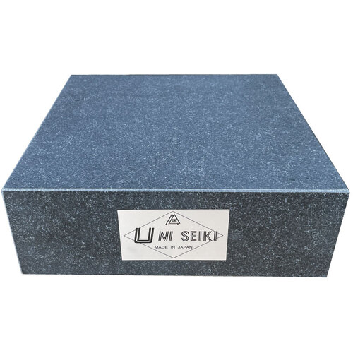 【貨物輸送別途】【直送品】ユニ 石定盤(0級仕上)450x600x100粍 U0-4560