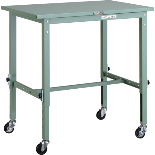 【送料別途】【直送品】TRUSCO SAEM型高さ調節作業台 900X600 φ75キャスター付 SAEM-0960C75