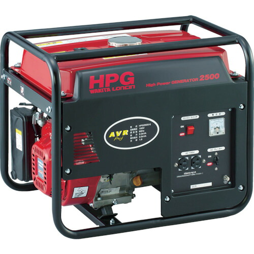 【送料別途】【直送品】MEIHO エンジン発電機 HPG-2500 50Hz HPG2500-50