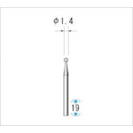 ナカニシ 電着ダイヤモンドバー (1Pk(袋)\u003d5本入) 刃径1.4mm 11005