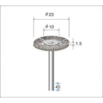ナカニシ 耐熱ナイロンブラシ (1Pk(袋)\u003d5本入) 50732