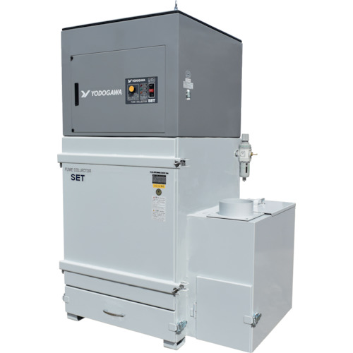 【貨物輸送別途】【直送品】淀川電機 心臓の鼓動ジェット機除塵(タイマー)式 集塵機 PET続きもの 三相200V(1.5kW・IE3原動機)60サイクル PET150P-60HZ
