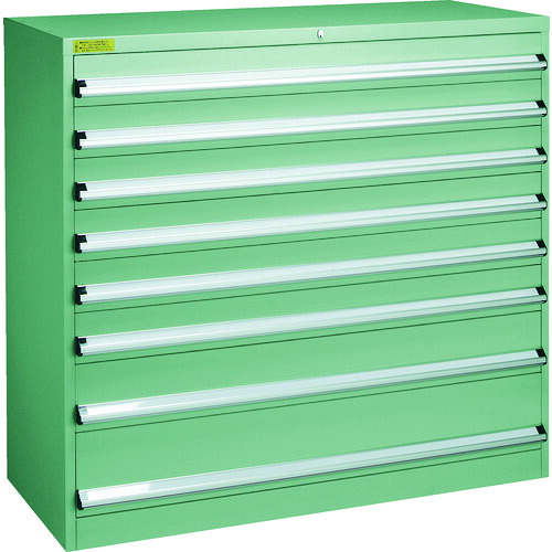 【送料別途】【直送品】TRUSCO VE13S型キャビネット 1300X550XH1200 引出8段 VE13S-1203