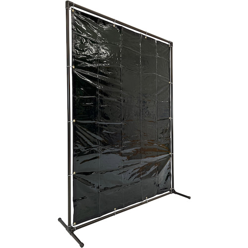【送料別途】【直送品】TRUSCO 溶接遮光フェンス 2015型単体 固定足 深緑 YF2015K-DG