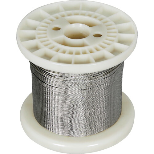 TRUSCO ステンレスワイヤロープ Φ1.0mmX200m CWS-1S200