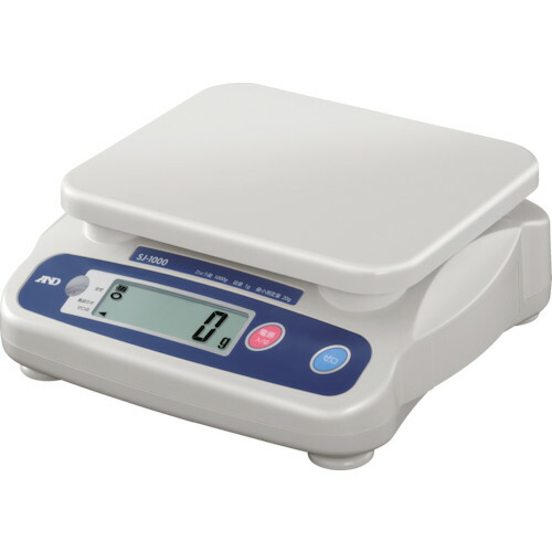 【貨物輸送別途】【直送品】A\u0026D デジタルはかり ワークスケール(考試付・1区) SJ1000N-A1