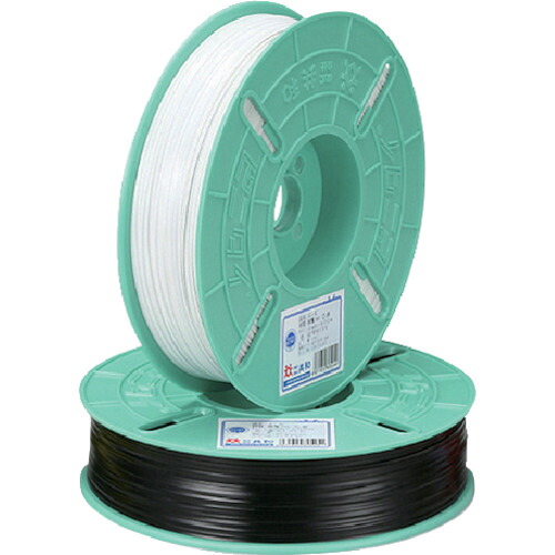 ビニタイ PVCリール巻 4mm&times;600M 赤 QC-600-4A｜工具屋「まいど！」