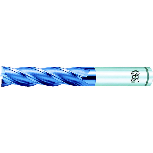 OSG ハイススクエアエンドミル VコートXPM4刃ロング 刃径3mm 刃長15mm 8452530 V-XPM-EML-3