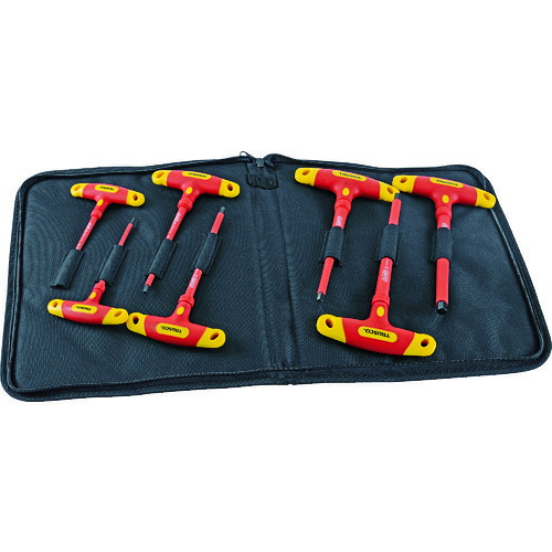 TRUSCO 絶縁T型六角棒レンチ7本セット TZTR-7S