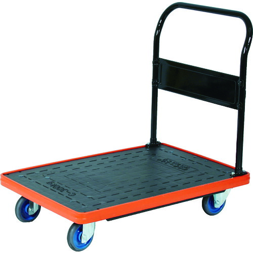 【送料別途】【直送品】TRUSCO MKP樹脂製台車 固定式 716X436 ウレタン MKP-158U|工具屋「まいど!」