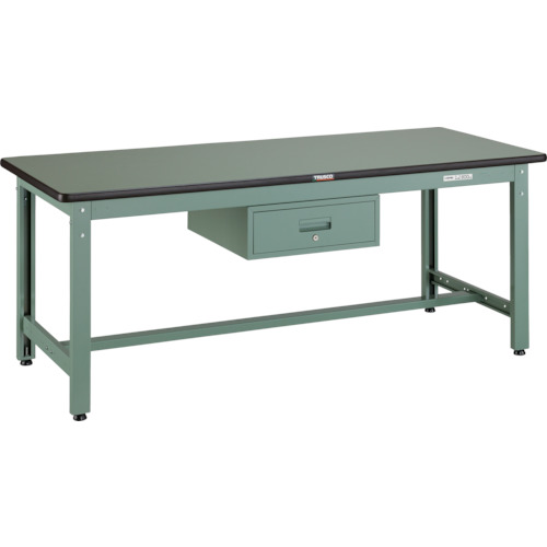 【貨物輸送別途】【直送品】TRUSCO GWR型御役目台 1800X900XH740 1段引出付 GWR-1890F1