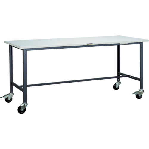 【貨物輸送別途】【直送品】TRUSCO RAE型御役目台 900X600 Φ100キャスター付 RAE-0960C100