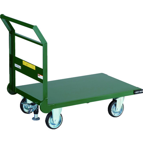 【送料別途】【直送品】TRUSCO 鋼鉄製運搬車 1200X600 導電性キャスター Lストッパー付 SH-2LNESS|工具屋「まいど!」